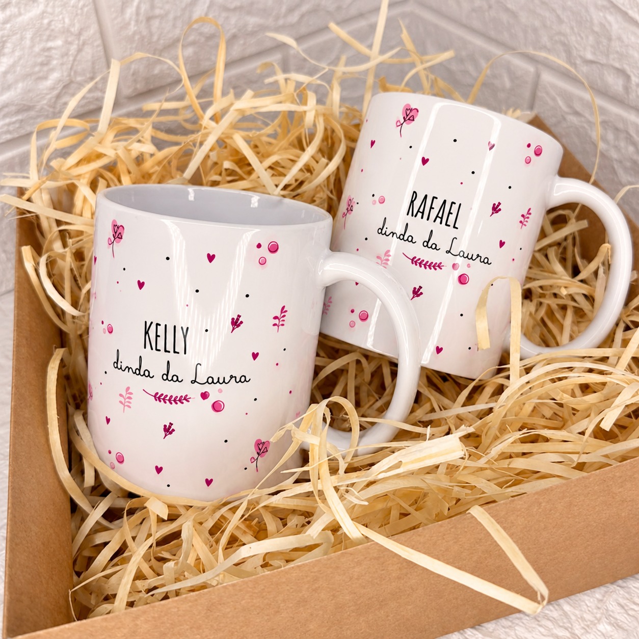 Kit Caneca Cerâmica